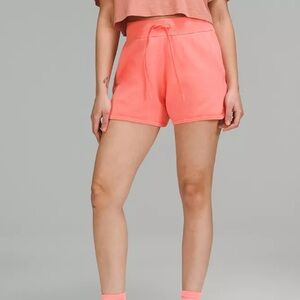 NWT Cotton-Cashmere Knit High-Rise Short 4"